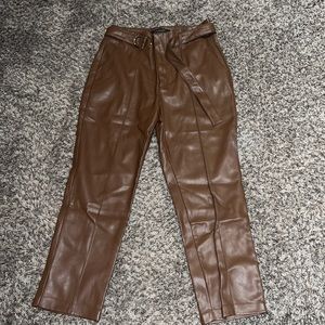 Leather pants